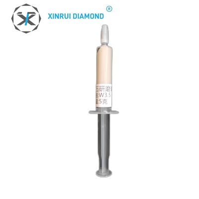 Materiales de pasta Polvo de diamantes Xinrui Pasta de pulido de diamantes para metales y carburo