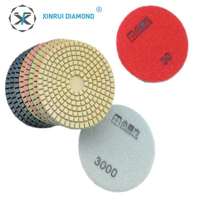 Pad de pulido de piso de diamante seco Nido de metal paquete peso bruto 0.740kg puede personalizar