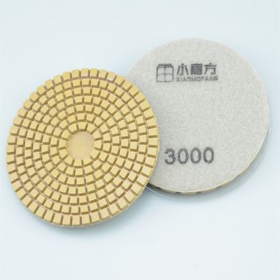 Paquete Peso bruto 0,740 kg Pad de pulido de adhesivos de resina de diamante para baldosas de mármol de granito