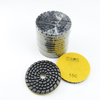 Pad de pulido de resina húmeda de diamante de 100 mm para granito y mármol Xiaomofang Pago completo