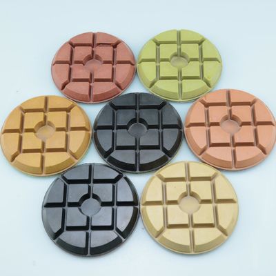 Pad para el pulido de granito húmedo con diamantes unidos a resina con herramientas abrasivas Xr