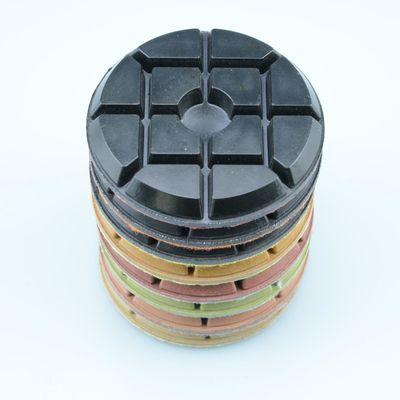 Pad para el pulido de granito húmedo con diamantes unidos a resina con herramientas abrasivas Xr
