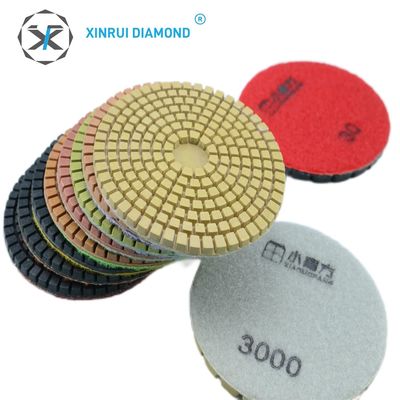 Xr 4 primer primer Pads de brillo de diamantes para la molienda de piedra seca Soluciones personalizables