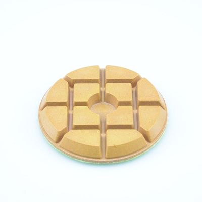 Pads de pulido de diamantes para el acabado profesional de superficies de moldeado por agua de mármol