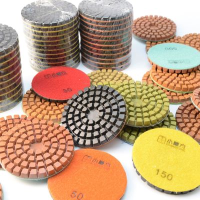 XINRUI-PAD Pads para el pulido de diamantes 50-3000 Grit para el pulido de hormigón húmedo/seco