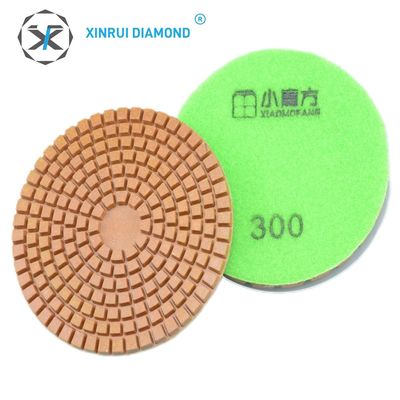 Pad de pulido de diamantes Xinrui para pulido de mármol Modus de trabajo húmedo seco Personalización