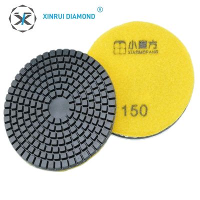Polido de terrazo de alta velocidad y brillo con almohadilla de diamantes Xinrui para ser personalizado