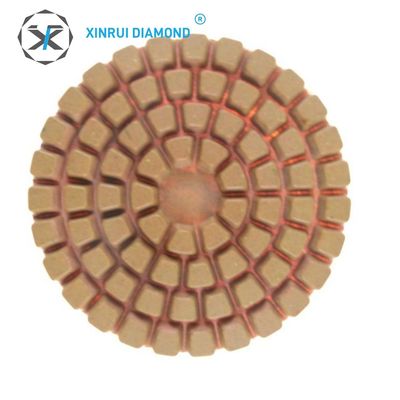 Polido de terrazo de alta velocidad y brillo con almohadilla de diamantes Xinrui para ser personalizado
