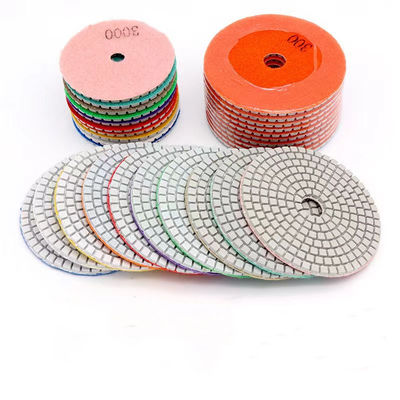 Polido de terrazo de alta velocidad y brillo con almohadilla de diamantes Xinrui para ser personalizado