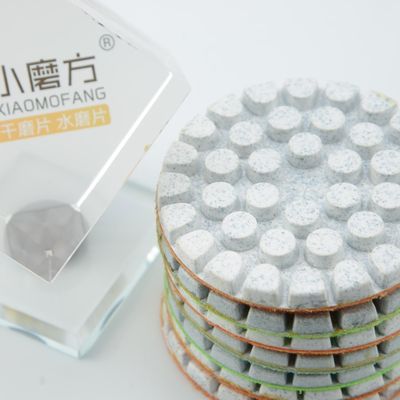 Pad de pulido de diamantes redondo de rectificación fina W10-W2.5 para alta velocidad de pulido y brillo
