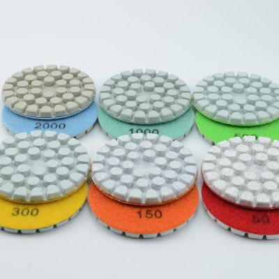 Pad de pulido de diamantes redondo de rectificación fina W10-W2.5 para alta velocidad de pulido y brillo